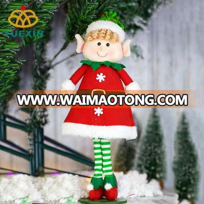 Hot Sale Christmas Elf with Stylish Design Decoration for Kids